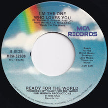 画像をギャラリービューアに読み込む, Ready For The World - Oh Sheila / I'm The One Who Loves You (7 inch Record / Used)