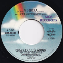 画像をギャラリービューアに読み込む, Ready For The World - Oh Sheila / I'm The One Who Loves You (7 inch Record / Used)