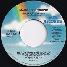 画像をギャラリービューアに読み込む, Ready For The World - Mary Goes 'Round / It's All A Game (7 inch Record / Used)