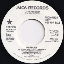 画像をギャラリービューアに読み込む, Pebbles - Girlfriend / Girlfriend (7 inch Record / Used)