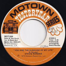 Load image into Gallery viewer, Stevie Wonder - You Are The Sunshine Of My Life / Higher Ground (7 inch Record / Used)