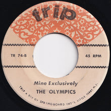 画像をギャラリービューアに読み込む, Pentagons / The Olympics - To Be Loved / Mine Exclusively (7 inch Record / Used)