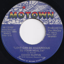 画像をギャラリービューアに読み込む, David Ruffin - Walk Away From Love / Love Can Be Hazardous To Your Health (7 inch Record / Used)