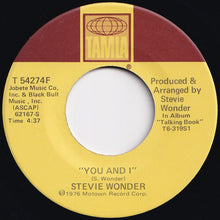 Load image into Gallery viewer, Stevie Wonder - I Wish / You And I (7 inch Record / Used)