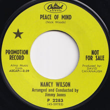Load image into Gallery viewer, Nancy Wilson - Peace Of Mind / This Bitter Earth (7 inch Record / Used)
