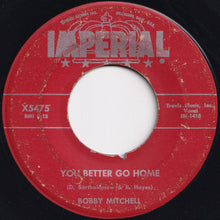 Load image into Gallery viewer, Bobby Mitchell - I'm Gonna Be A Wheel Someday / You Better Go Home (7 inch Record / Used)