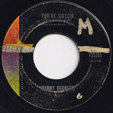 Load image into Gallery viewer, Johnny Burnette - You're Sixteen / I Beg Your Pardon (7 inch Record / Used)