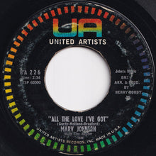 画像をギャラリービューアに読み込む, Marv Johnson - Ain't Gonna Be That Way / All The Love I've Got (7 inch Record / Used)