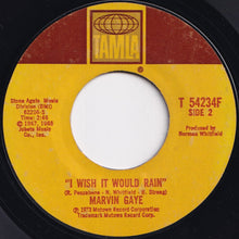 Load image into Gallery viewer, Marvin Gaye - Let's Get It On / I Wish It Would Rain (7 inch Record / Used)