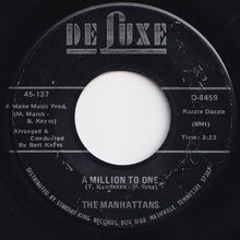 画像をギャラリービューアに読み込む, Manhattans - A Million To One / Cry If You Wanna Cry (7 inch Record / Used)