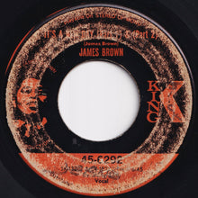 Load image into Gallery viewer, James Brown - It's A New Day (Part 1 & 2) / Georgia On My Mind (7 inch Record / Used)