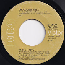 Load image into Gallery viewer, Chocolate Milk - How About Love / Party Happy (7 inch Record / Used)
