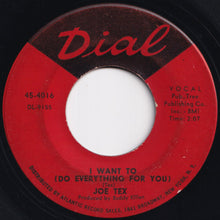 画像をギャラリービューアに読み込む, Joe Tex - I Want To (Do Everything For You) / Funny Bone (7 inch Record / Used)