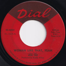 画像をギャラリービューアに読み込む, Joe Tex - Woman Like That, Yeah / I'm Going And Get It (7 inch Record / Used)