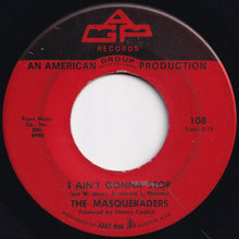 画像をギャラリービューアに読み込む, Masqueraders - I'm Just An Average Guy / I Ain't Gonna Stop (7 inch Record / Used)