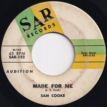 画像をギャラリービューアに読み込む, Sam Cooke - Just For You / Made For Me (7 inch Record / Used)
