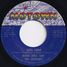 画像をギャラリービューアに読み込む, Supremes - Love Child / Will This Be The Day (7 inch Record / Used)