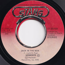 Load image into Gallery viewer, Moments - I Could Have Loved You / Jack In The Box (7 inch Record / Used)