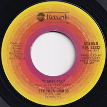 Load image into Gallery viewer, Stephen Bishop - Save It For A Rainy Day / Careless (7 inch Record / Used)
