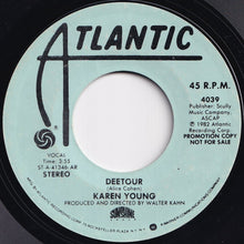 画像をギャラリービューアに読み込む, Karen Young - Deetour / Deetour (7 inch Record / Used)
