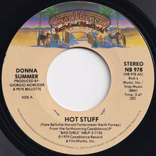 画像をギャラリービューアに読み込む, Donna Summer - Hot Stuff / Journey To The Centre Of Your Heart (7 inch Record / Used)