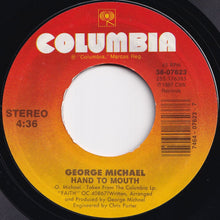 画像をギャラリービューアに読み込む, George Michael - Faith / Hand To Mouth (7 inch Record / Used)