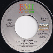 Load image into Gallery viewer, J. Geils Band - Freeze-Frame / Flamethrower (7 inch Record / Used)
