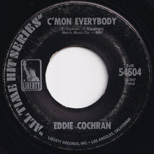 Load image into Gallery viewer, Eddie Cochran - C'mon Everybody / Somethin' Else (7 inch Record / Used)