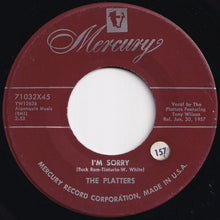 Load image into Gallery viewer, Platters - I'm Sorry / He's Mine (7 inch Record / Used)