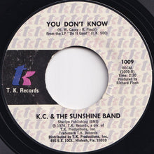 画像をギャラリービューアに読み込む, KC & The Sunshine Band - Get Down Tonight / You Don't Know (7 inch Record / Used)