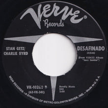 画像をギャラリービューアに読み込む, Stan Getz - Theme From Dr. Kildare (Three Stars Will Shine Tonight) / Desafinado (7 inch Record / Used)