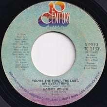 画像をギャラリービューアに読み込む, Barry White - You're The First, The Last, My Everything / More Than Anything, You're My Everything (7 inch Record / Used)