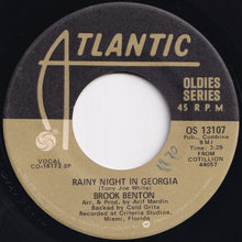 Load image into Gallery viewer, Brook Benton - Rainy Night In Georgia / Nothing Can Take The Place Of You (7 inch Record / Used)