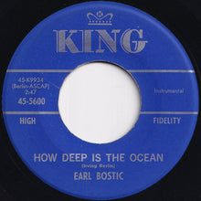 画像をギャラリービューアに読み込む, Earl Bostic - How Deep Is The Ocean / Wrap It (7 inch Record / Used)