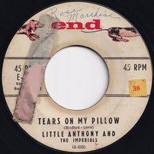 画像をギャラリービューアに読み込む, Little Anthony And The Imperials - Tears On My Pillow / Two People In The World (7 inch Record / Used)