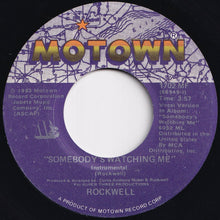 画像をギャラリービューアに読み込む, Rockwell - Somebody's Watching Me / (Instrumental) (7 inch Record / Used)