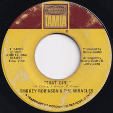 Load image into Gallery viewer, Smokey Robinson - I Don't Blame You At All / That Girl (7 inch Record / Used)