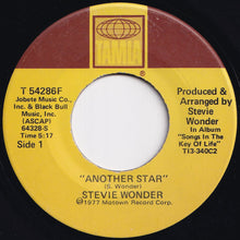 画像をギャラリービューアに読み込む, Stevie Wonder - Another Star / Creepin' (7 inch Record / Used)