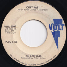 画像をギャラリービューアに読み込む, Bar-Kays - Copy Kat / Copy Kat (7 inch Record / Used)