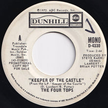 Load image into Gallery viewer, Four Tops - Keeper Of The Castle (Stereo) / (Mono) (7 inch Record / Used)