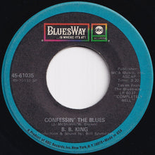 画像をギャラリービューアに読み込む, B.B. King - So Excited / Confessin' The Blues (7 inch Record / Used)