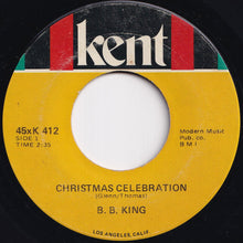 画像をギャラリービューアに読み込む, B.B. King - Christmas Celebration / Easy Listening (7 inch Record / Used)