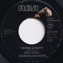 Load image into Gallery viewer, Sam Cooke - Having A Party / Bring It On Home To Me (7 inch Record / Used)