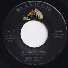 Load image into Gallery viewer, Elvis Presley - It's Now Or Never / A Mess Of Blues (7 inch Record / Used)