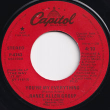 Load image into Gallery viewer, Rance Allen Group - You're My Everything (Stereo) / (Mono) (7 inch Record / Used)