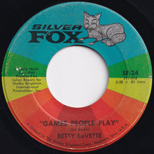 画像をギャラリービューアに読み込む, Betty LaVette - Games People Play / My Train's Comin' In (7 inch Record / Used)