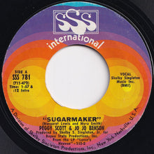 画像をギャラリービューアに読み込む, Peggy Scott & Jo Jo Benson - Sugarmaker / Lover's Heaven (7 inch Record / Used)