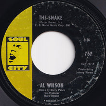 Load image into Gallery viewer, Al Wilson - The Snake / Getting Ready For Tomorrow (7 inch Record / Used)