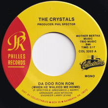 Load image into Gallery viewer, Crystals - Da Doo Ron Ron / All Grown Up (7 inch Record / Used)