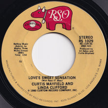 Load image into Gallery viewer, Curtis Mayfield, Linda Clifford - Love's Sweet Sensation / Love's Sweet Sensation (7 inch Record / Used)
